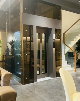 THANG MÁY SANG TRỌNG THIẾT KẾ LỒNG KÍNH