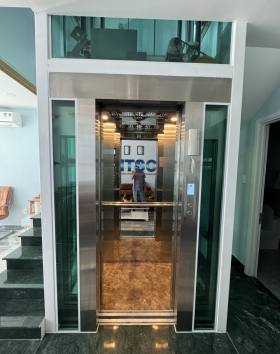 Thang máy gia đình thi công thiết kế đẹp tại quận 10