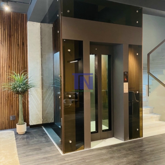 THANG MÁY SANG TRỌNG THIẾT KẾ LỒNG KÍNH