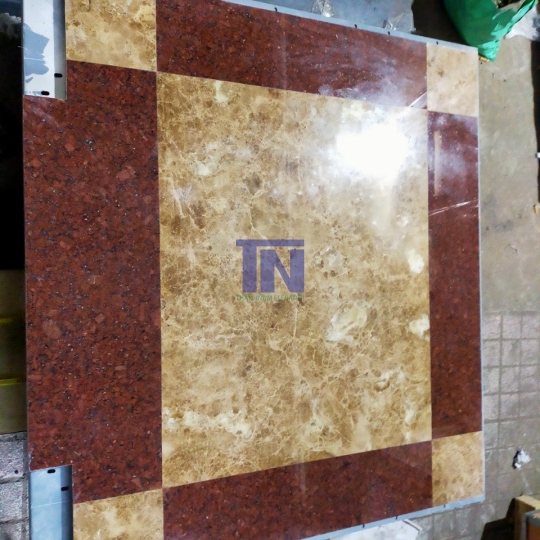 ĐÁ SÀN CABIN MÀU NÂU ĐỎ VÀ NÂU VÀNG